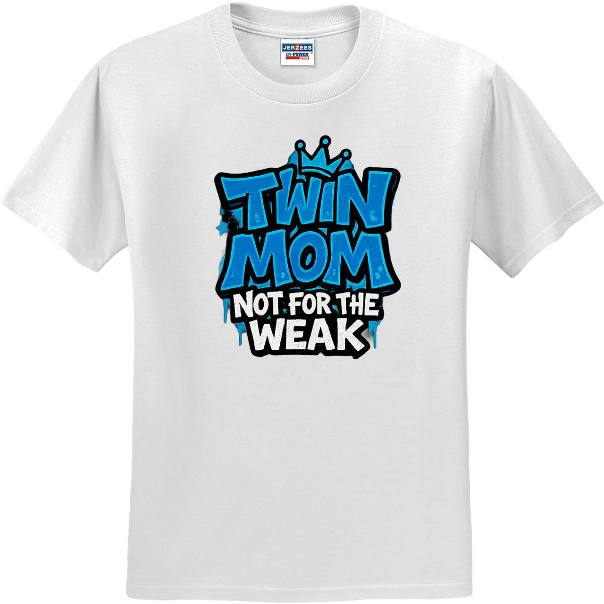 TWIN MOM TEE Blue
